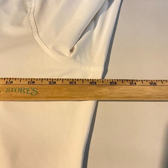 Peter Millar Women XL Golf Polo Shirt Perfect Fit Performance Long Sleeve White - Picture 7 of 9